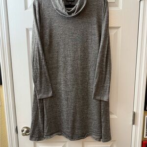 Lane Bryant Heather Gray Knit Top